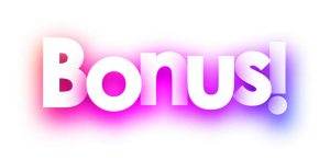 The word Bonus! in bold, white letters with a glowing, colorful gradient background featuring shades of pink, purple, blue, and red—perfect for promoting bcba supervision rewards.